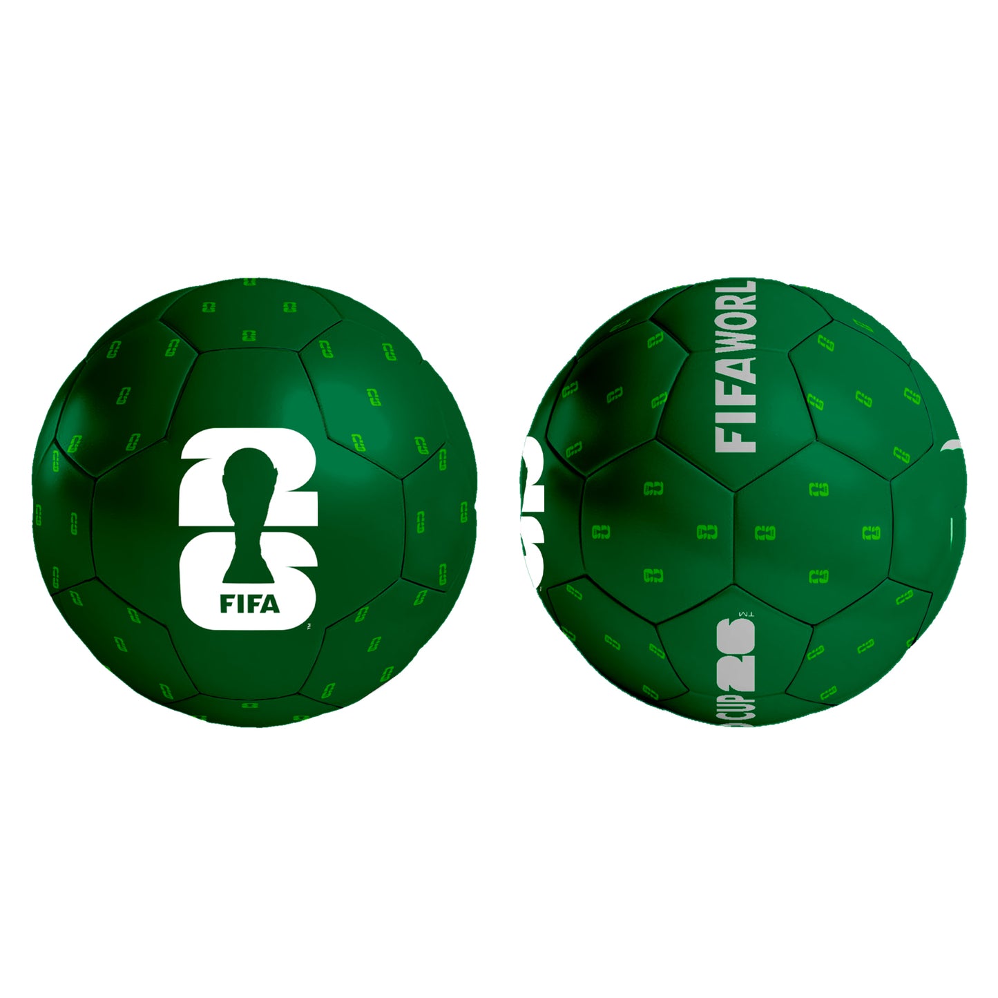 Hi5 FIFA World Cup 2026 Mono Football – Dark Green | Size 5