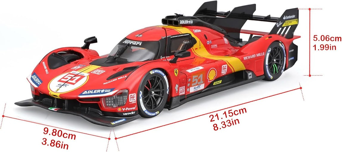 1:24 Ferrari Racing Model Kit - 499P LMH