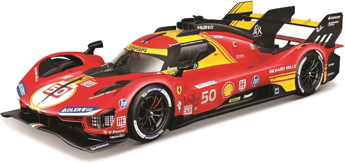 1:18 Ferrari Racing - 499P (24H LE MANS CHAMPION 2024) (DELUXE VERSION)