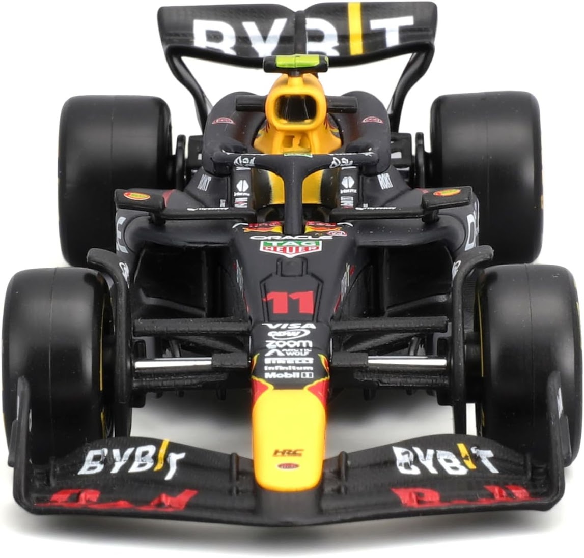 1:43 Formula (without helmet & plastic stand) - Red Bull Racing RB20 (Bahrain GP) (2024)