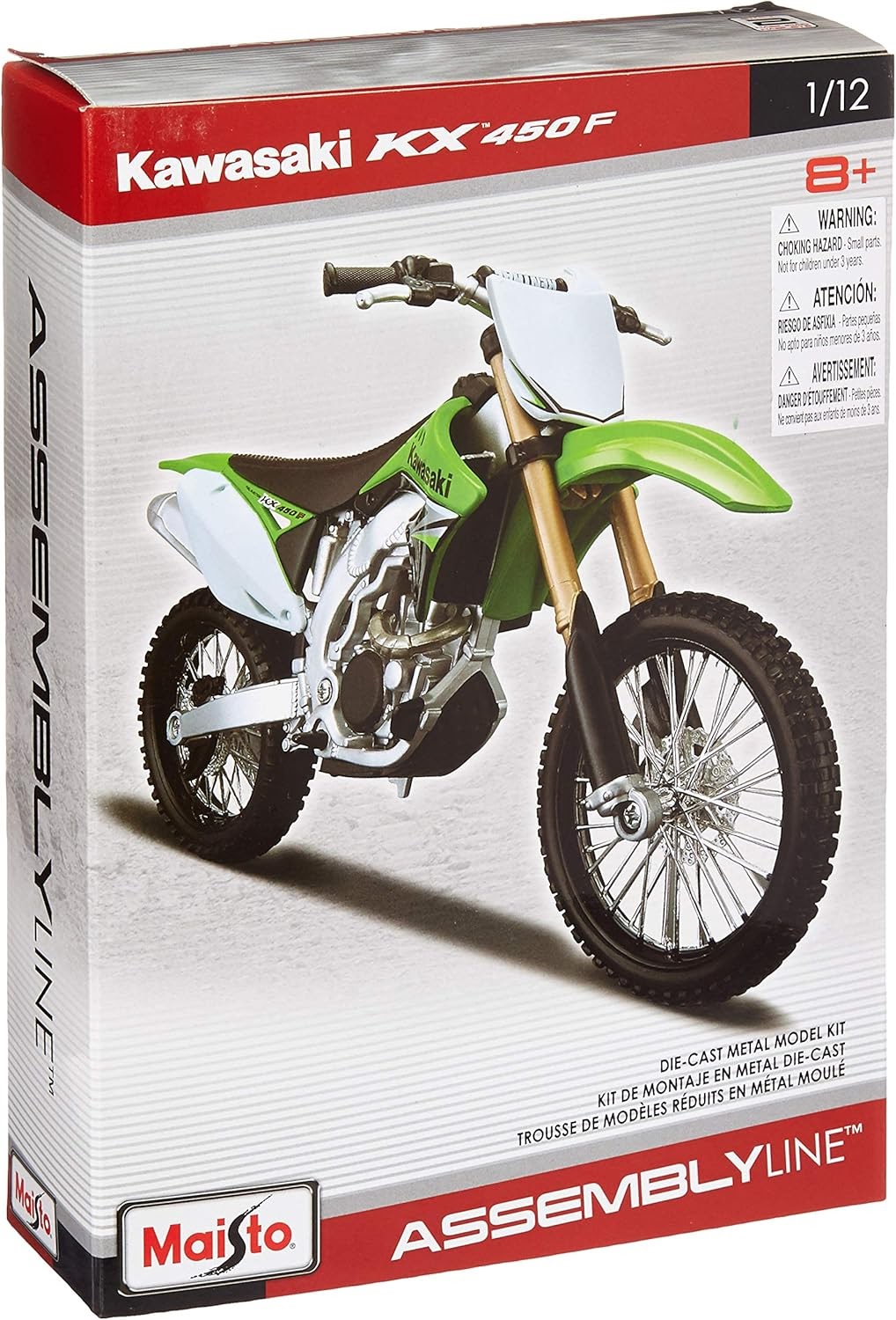 1:12 Kawasaki KX 450 Assembly Line