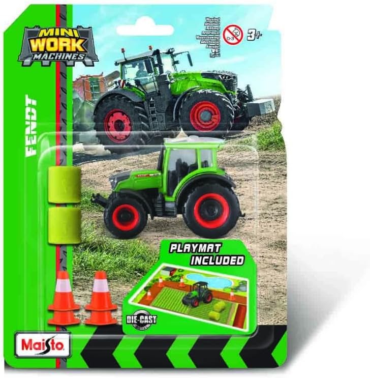 Mini Work Machines - Mini Farm Playset