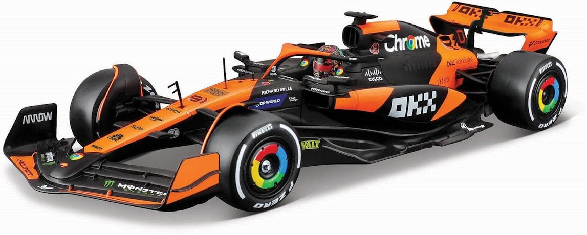 1:24 Formula Model Kit (with helmet & plastic stand) - McLaren Team MCL38
