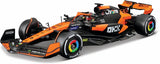 1:24 Formula (with helmet & plastic stand) - McLaren Team MCL38 (Miami GP) (2024)