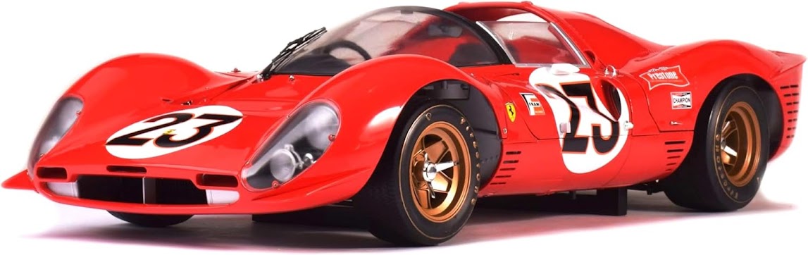 1:24 Ferrari Racing Model Kit (with plastic stand) - 330 P4 Daytona (1967)