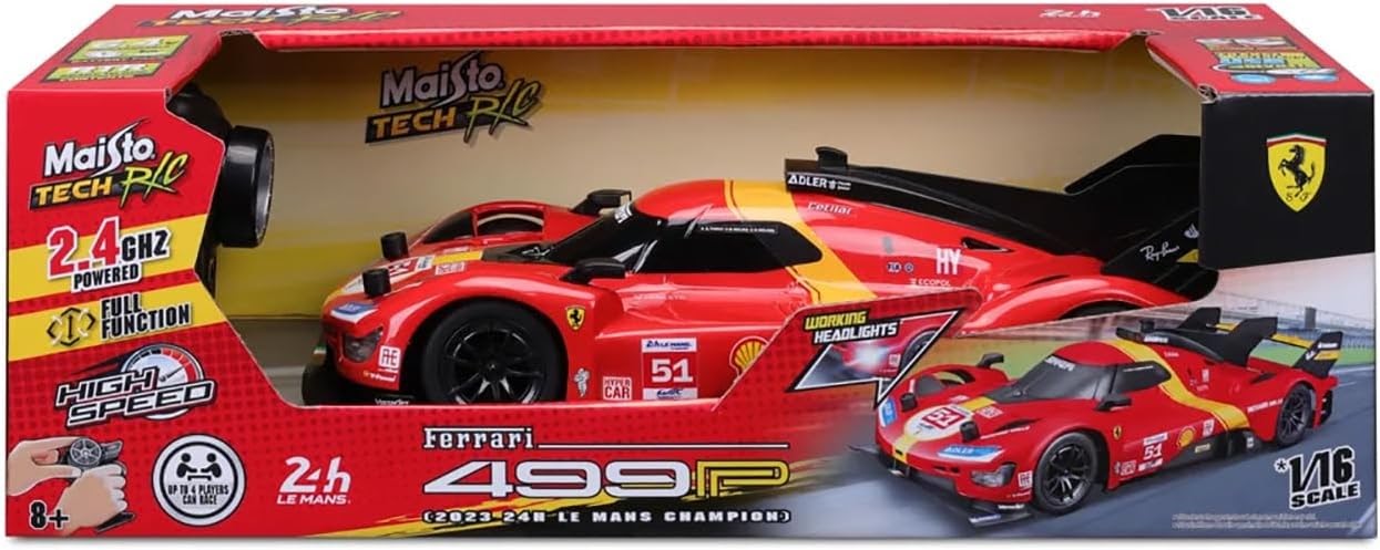 1:16 RC Ferrari 499P (2023 24H LE MANS CHAMPION)