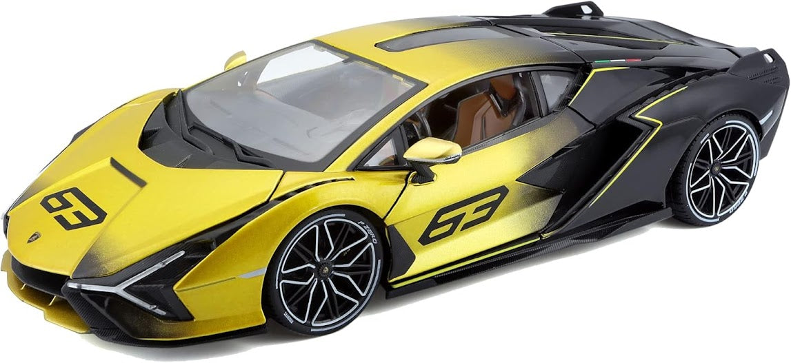 1:18-LamborghiniSiÃ¡nFKP37(Yellow Fade Color)