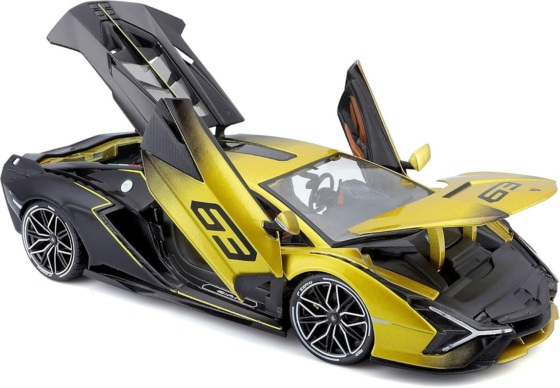 1:18-LamborghiniSiÃ¡nFKP37(Yellow Fade Color)