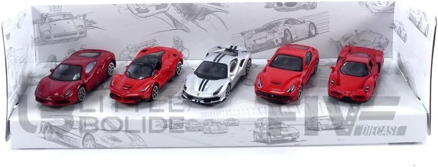 1:64 Ferrari Drive 5-Pk.