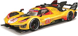 1:18 Ferrari Racing - 499P (24h LE MANS Hypercar 2024) (AF CORSE TEAM) (DELUXE VERSION)