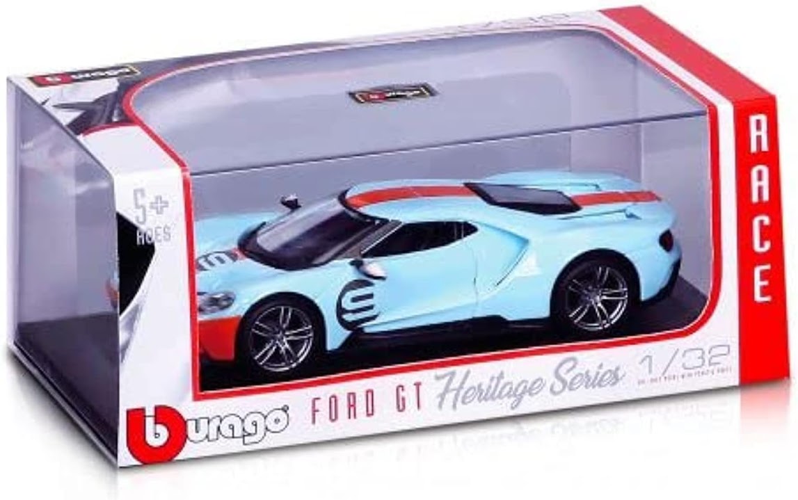 1:32 Race - 2019 Ford GT-#9 Light Blue