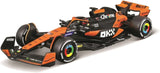 1:43 Formula (with helmet & plastic stand) - McLaren Team MCL38 (Miami GP) (2024)