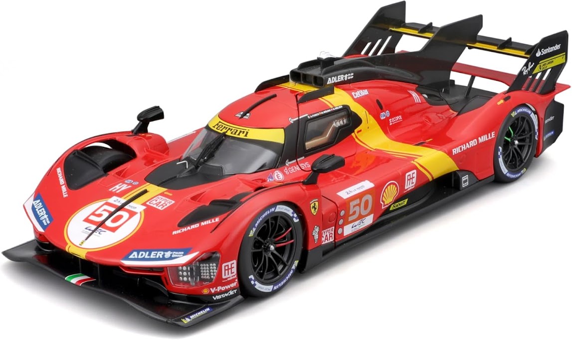 18-16301 (#50)-1:18 Ferrari Racing - 499P LMH (4893993016501)
