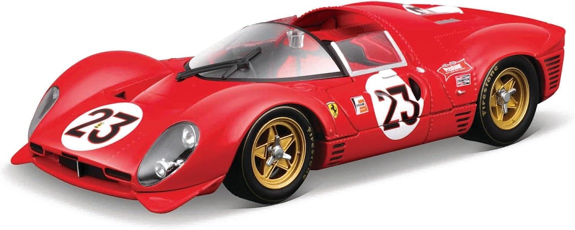 1:24 Ferrari Racing Model Kit (without plastic stand) - 330 P4 Daytona (1967)