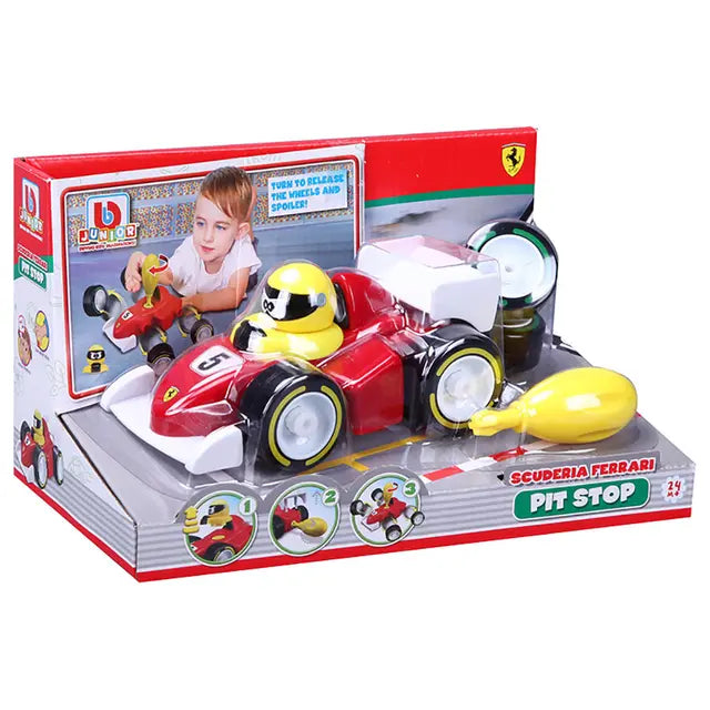 BB Junior - Ferrari Pit Stop F1 DIY Car Learning Play Toy