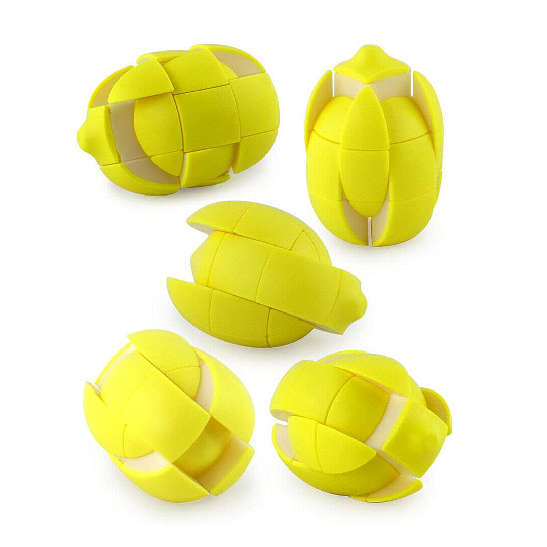 Comansi - Fruits Series Cube 3D Speed Puzzle Game - Lemon