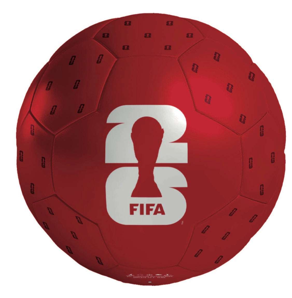 Hi5 FIFA World Cup 2026 Mono Football – Maroon | Size 5