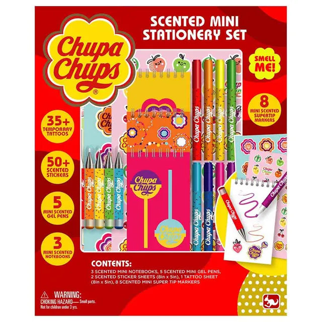 Kangaru - Chupa Chups Scented Mini Notebooks - Pack of 4