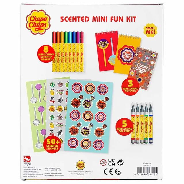 Kangaru - Chupa Chups Scented Mini Notebooks - Pack of 4