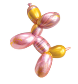 Pour Palz Mini Balloon Dog w/ Keyring (4 Asst.)