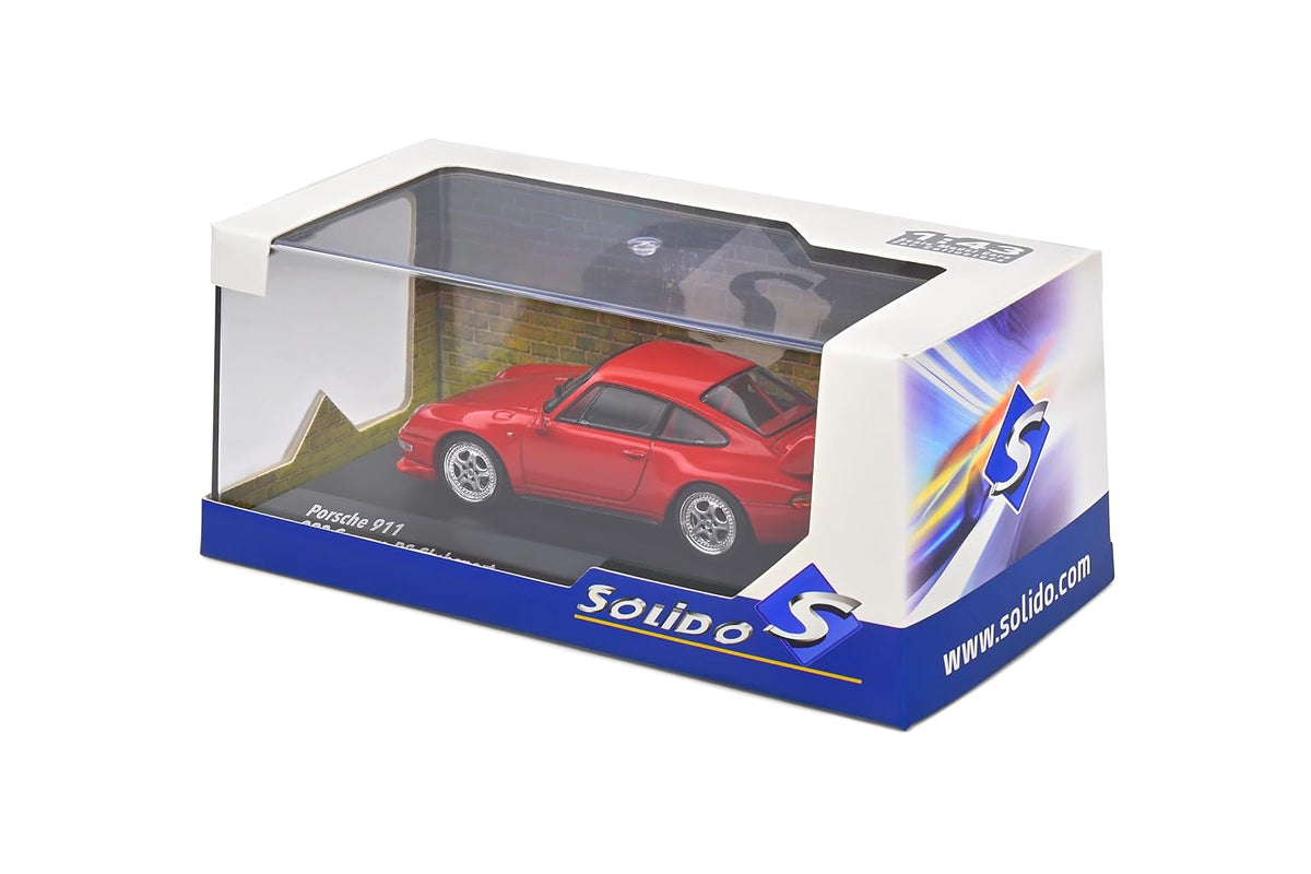 Solido 1:43 Porsche 993 RS CLUBSPORT RED