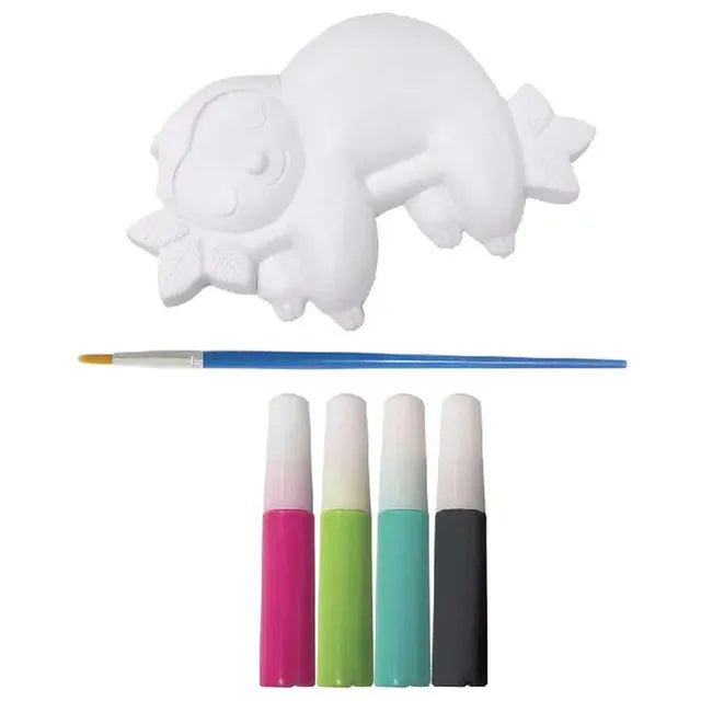 Sew Star - DIY 3D 4 Colors Squishi Sloth Paint Drawing Kit