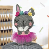 Sew Star - Punch Handmade Crochet Embroidery Mini Rabbit Doll Kit