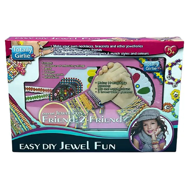 Totally Girlie - Easy Jewel Fun Friend 2 Friend DIY Crafts Kit