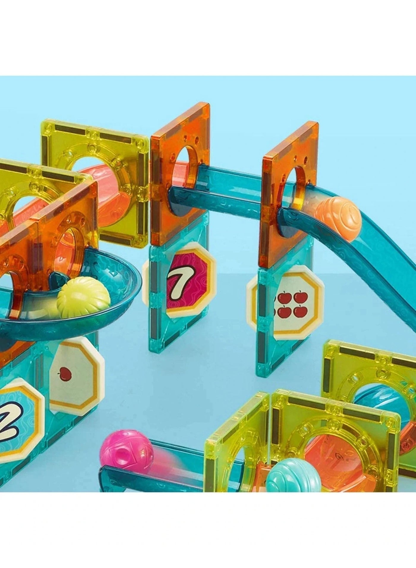 Magnetika Classic Ball Maze 78pcs Magnetic Tiles