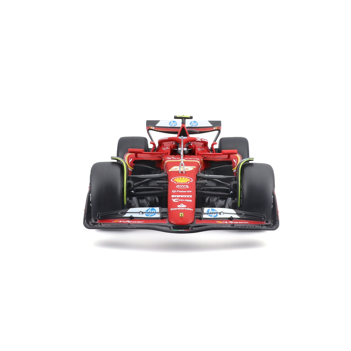 Bburago 1: 24 Ferrari Formula (with helmet, without plastic stand) - SF - 24 - 2pk (Vertical) Die-Cast Model Car