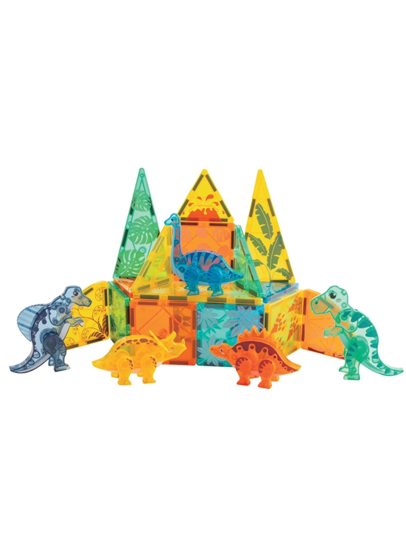 Magnetika Dinosaur World Magnetic Tiles V2