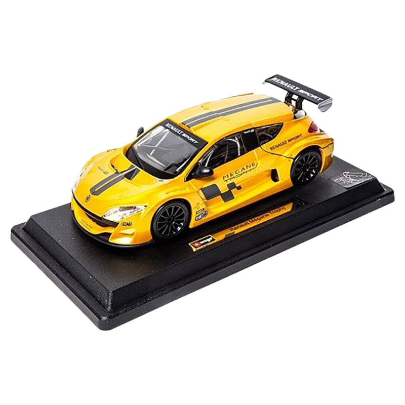Bburago - 1/24 Renault Megane Trophy Diecast Toy Car - Yellow