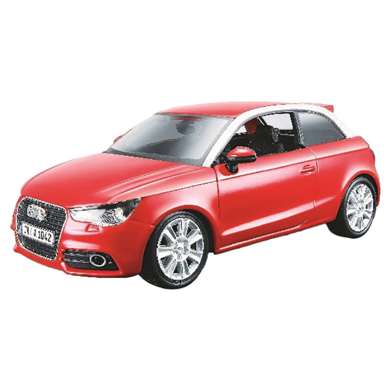 Bburago - 1/24 Audi A1 Diecast Toy Car - Red