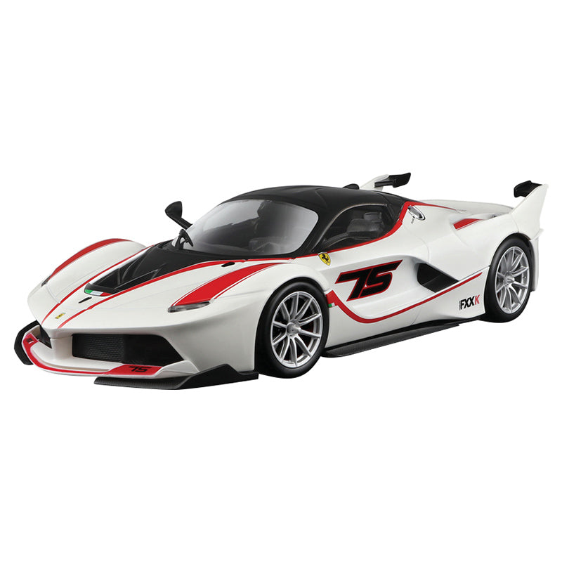 Bburago - 1/24 Ferrari Racing FXX K Diecast Toy Car - Red/White