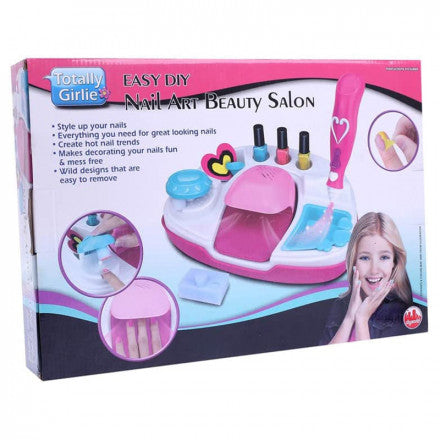 Totally Girlie - Easy Nail Art Beauty Salon DIY Crafts Kit