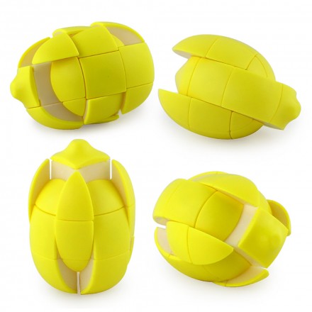 Comansi - Fruits Series Cube 3D Speed Puzzle Game - Lemon