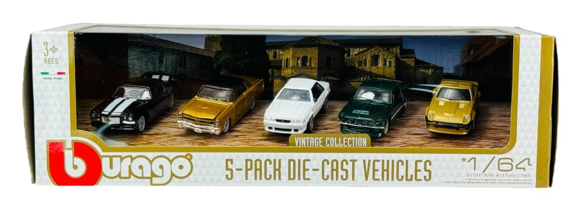 Bburago 1: 64 Bburago 5 - Pk. Die-Cast Model Car