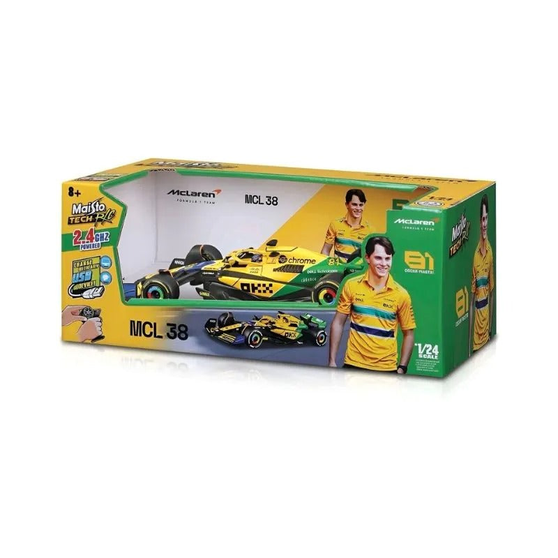Maisto Tech 1:24 McLaren MCL38 Monaco 2024 #81 Oscar Piastri RC