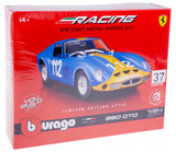 1:24 Scale 1962 Ferrari 250 GTO Model Kit – Blue Racing Edition #112