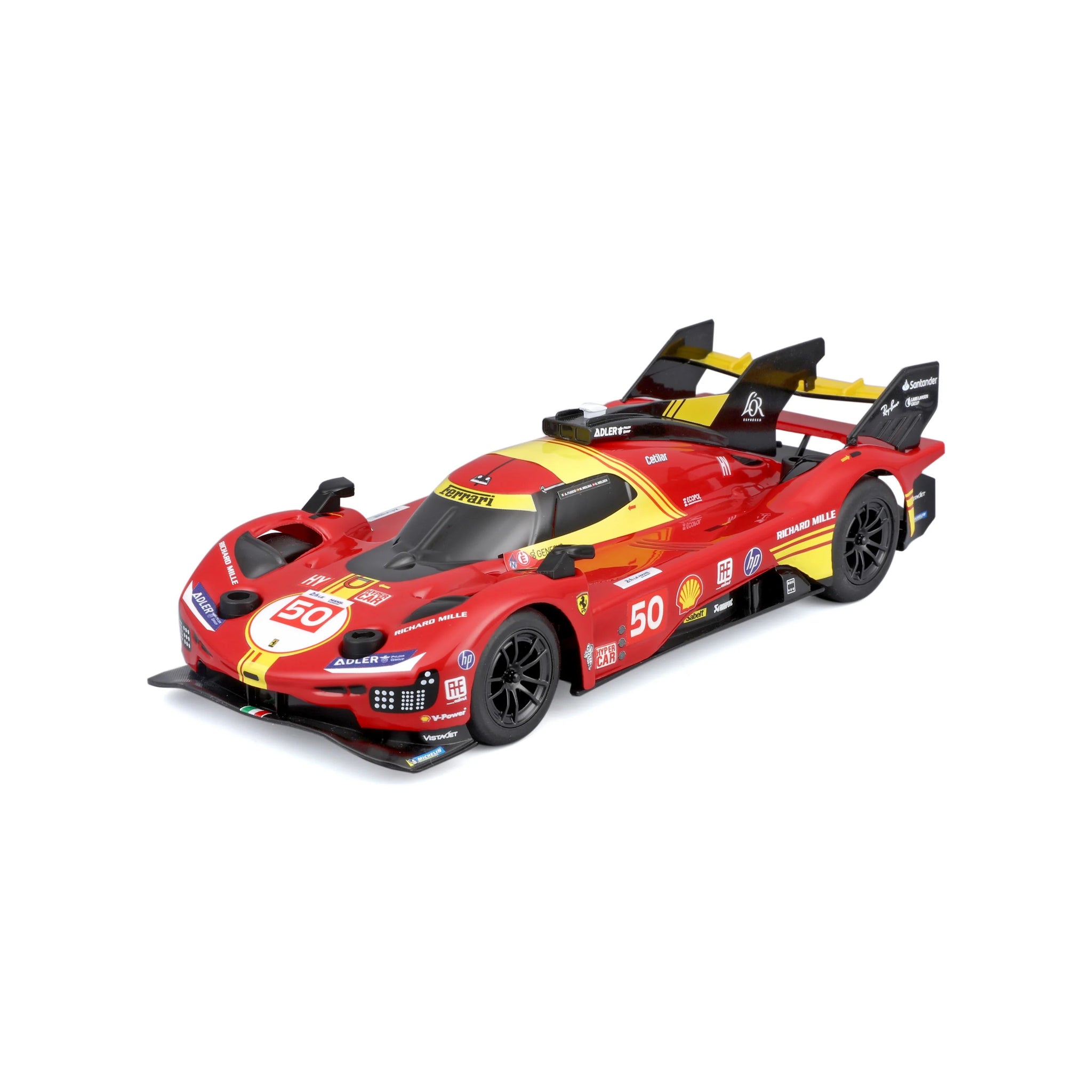 Maisto Tech 1:24 Scale Ferrari 499P Le Mans 2024 Winner Remote Control Car – #50 Edition