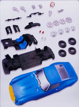 1:24 Scale 1962 Ferrari 250 GTO Model Kit – Blue Racing Edition #112