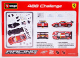 Bburago 1:24 Scale 2017 Ferrari 488 Challenge Model Kit – Formula Racing #11 Edition