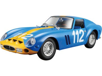 1:24 Scale 1962 Ferrari 250 GTO Model Kit – Blue Racing Edition #112