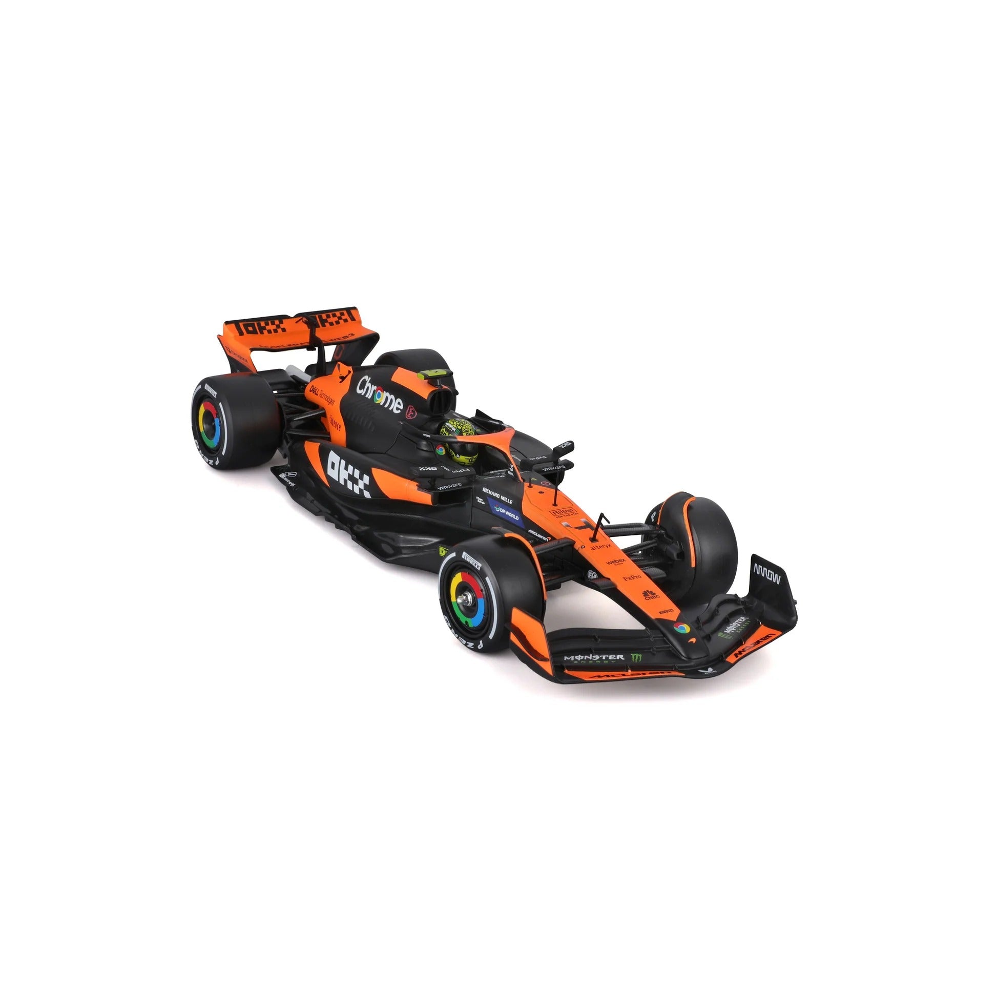 Bburago 1:24 Scale McLaren MCL38 F1 Model Kit – Lando Norris 2024 Edition