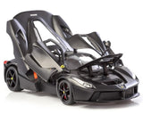 Bburago 1:18 Ferrari LaFerrari Signature Series – Matte Black Diecast Model