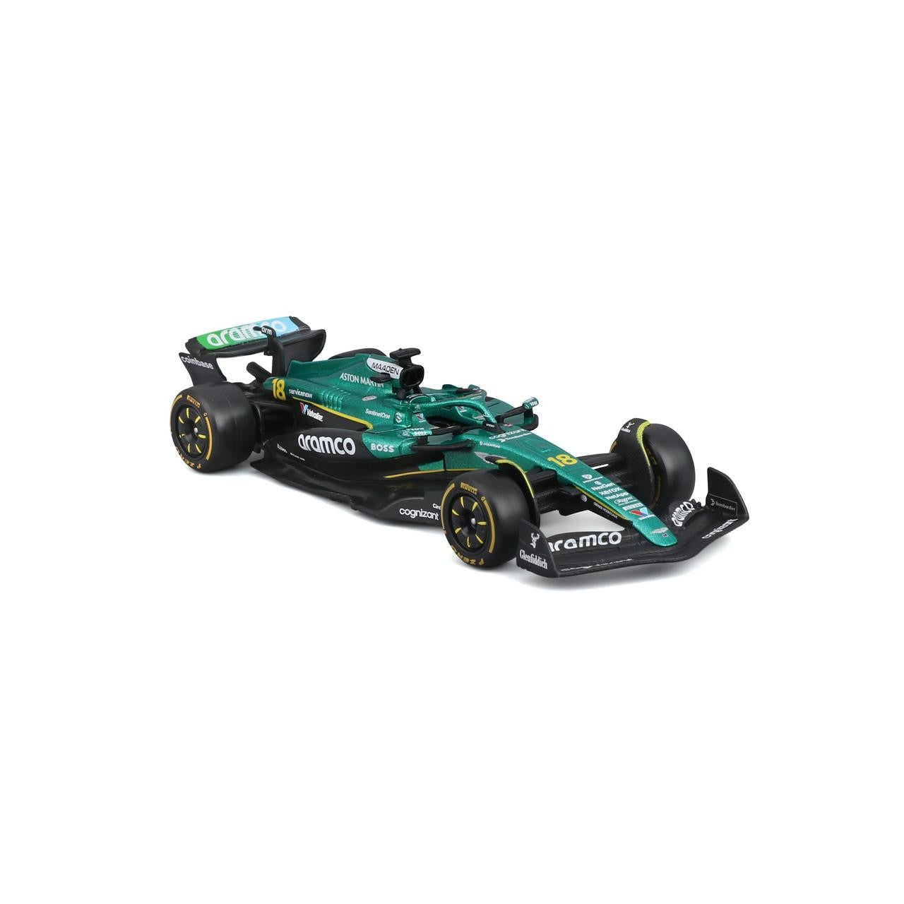 Bburago 1:43 Aston Martin AMR25 #18 Lance Stroll 2025 Die Cast Model
