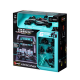 Bburago 1:43 Mercedes F1 W15 Hamilton Garage Diorama