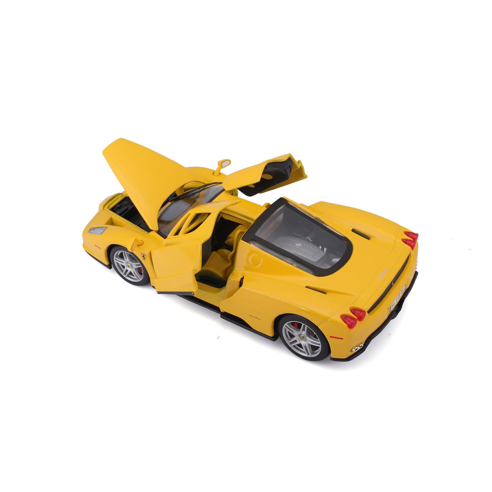 Bburago 1/24 Ferrari Enzo Yellow Race & Play Diecast Model (W/O Stand)