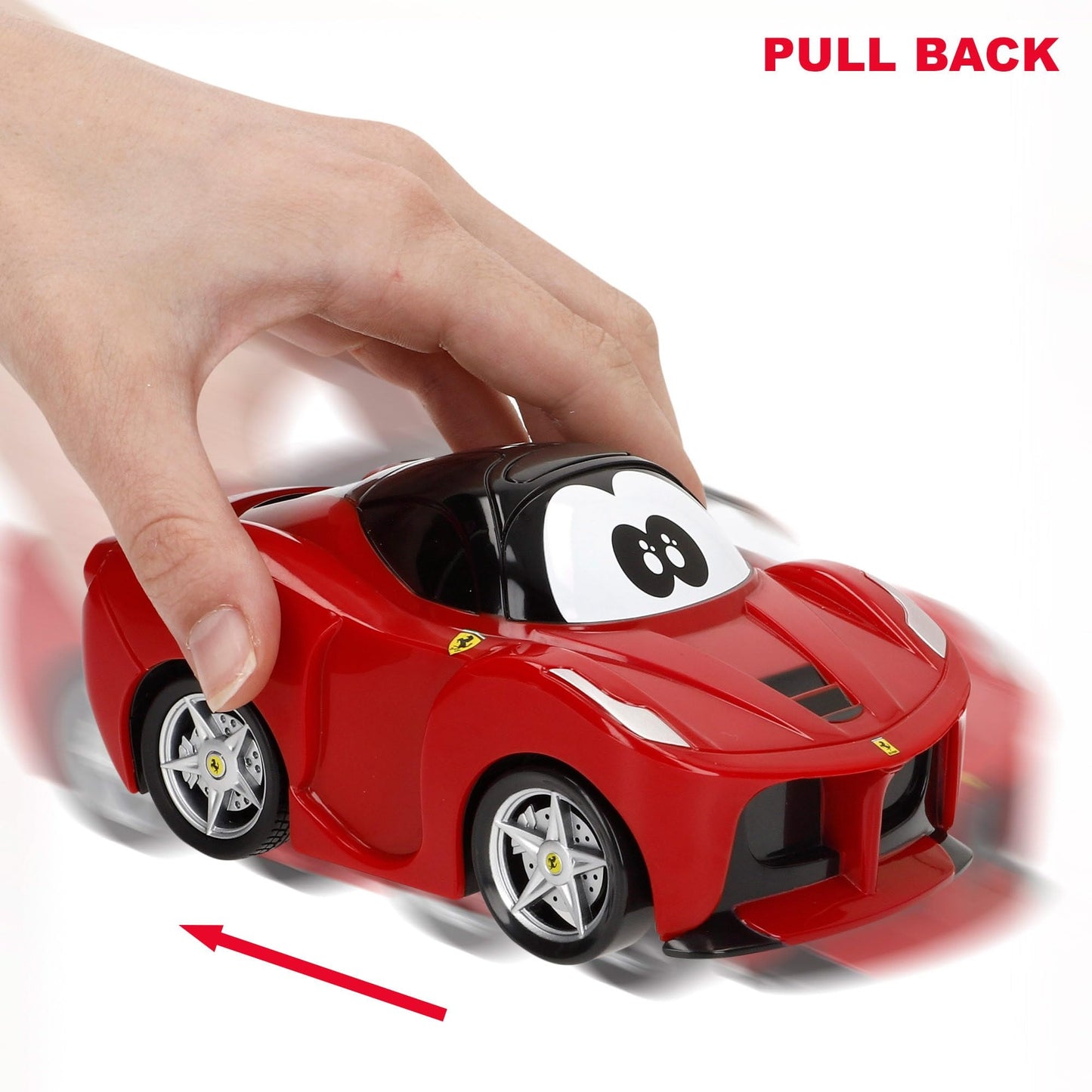 BB Junior Ferrari U-Turns LaFerrari – Auto-Return Race Car for Kids