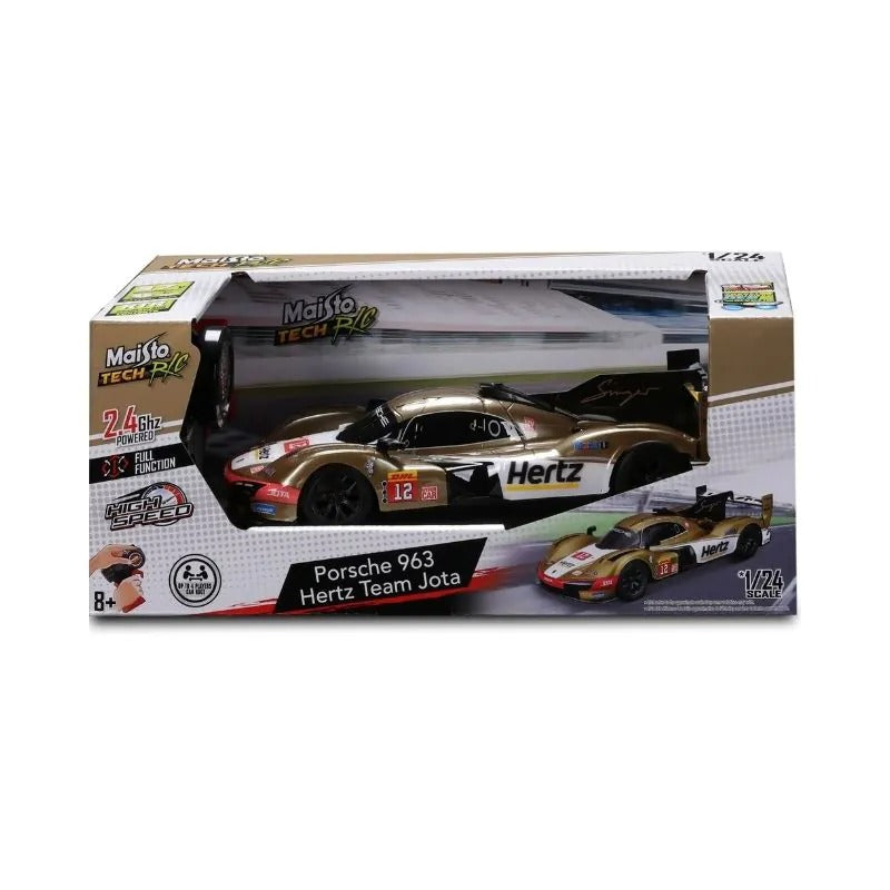 Maisto Tech 1:24 Porsche 963 Hertz Team Jota RC